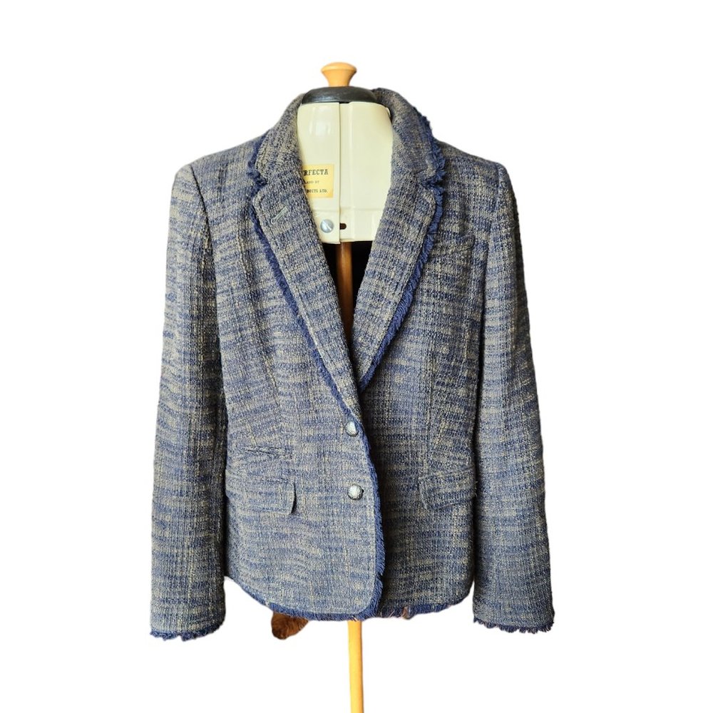 Cotton Tweed Banana Republic Blazer